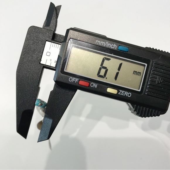 Signed Silpada Sterling Silver Brass Drop Disk Brutalist Turquoise Earrings 925 - Picture 6 of 14